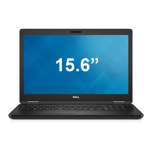 PC Port. Dell Reconditionné - 15.6" (Intel Core i5, 8Go, 256Go, Windows 10 Pro)